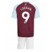 Aston Villa Jhon Duran #9 Hjemmedraktsett Barn 2024-25 Kortermet (+ Korte bukser)